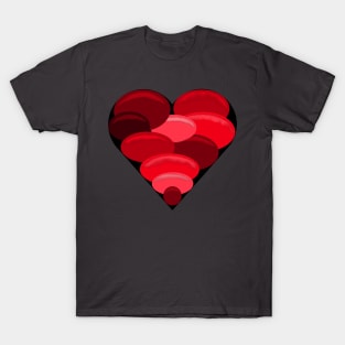 I heart you in red T-Shirt